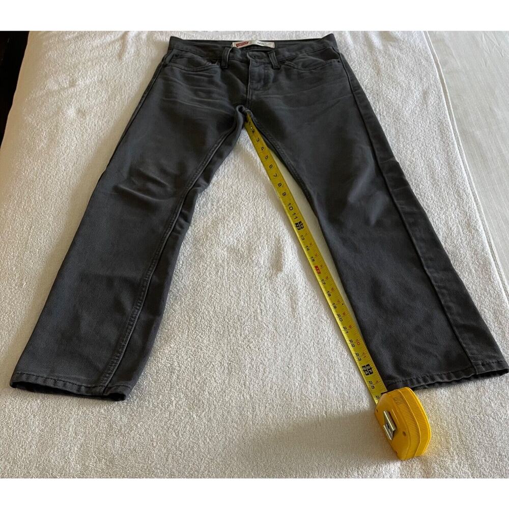 Levi 511 Skinny Women's Cords Gray 14 Reg 27" Waist 27" Inseam A+